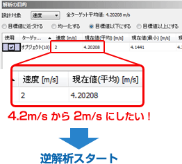 Step2：設計目標数値を設定