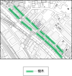 樹木配置後